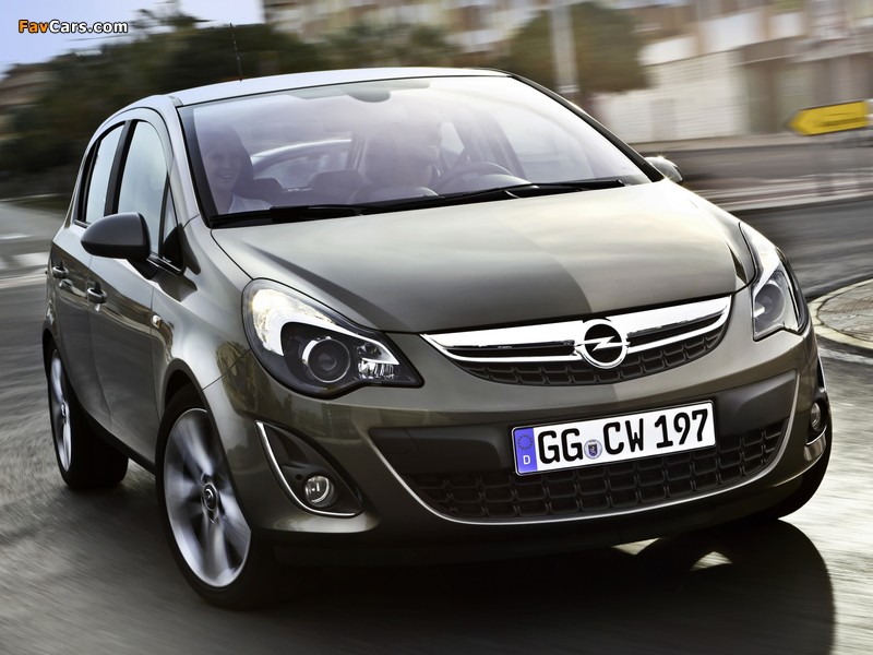 Opel Corsa 5-door (D) 2010 images (800 x 600)