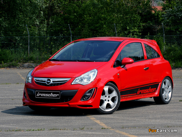 Irmscher Opel Corsa 3-door (D) 2010 photos (640 x 480)