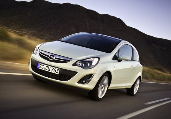 Opel Corsa 3-door (D) 2010 wallpapers