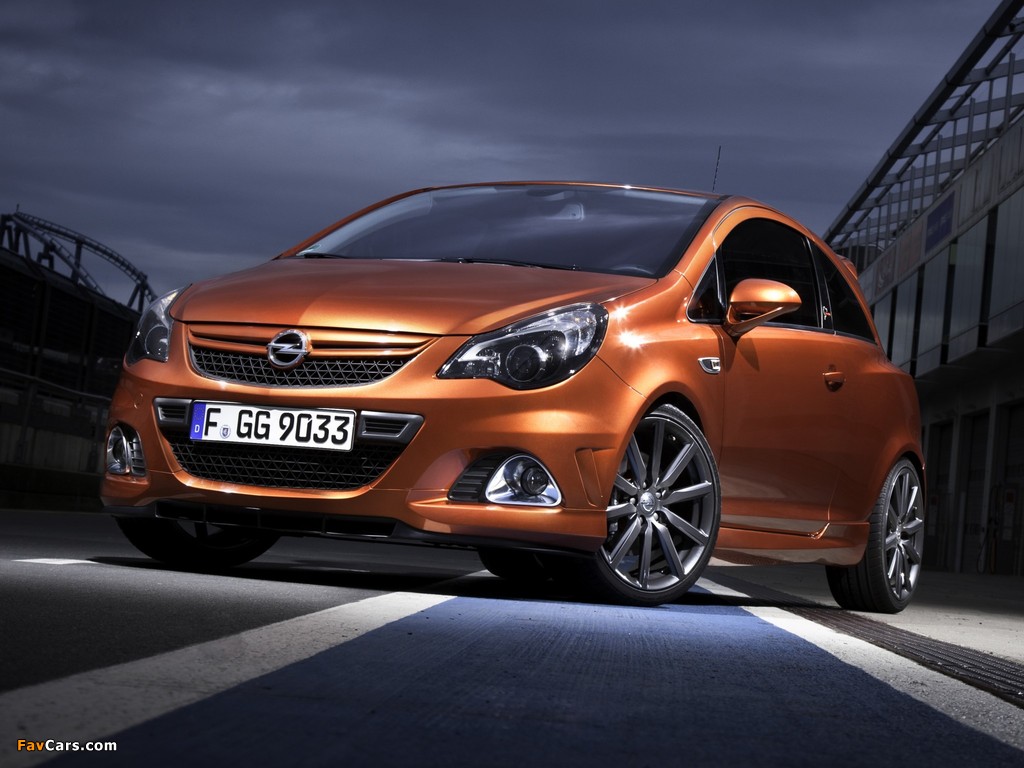 Opel Corsa OPC Nürburgring Edition (D) 2011 images (1024 x 768)