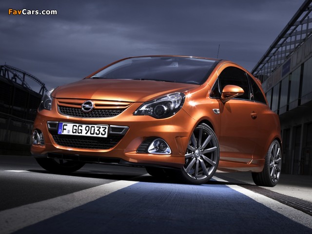 Opel Corsa OPC Nürburgring Edition (D) 2011 images (640 x 480)