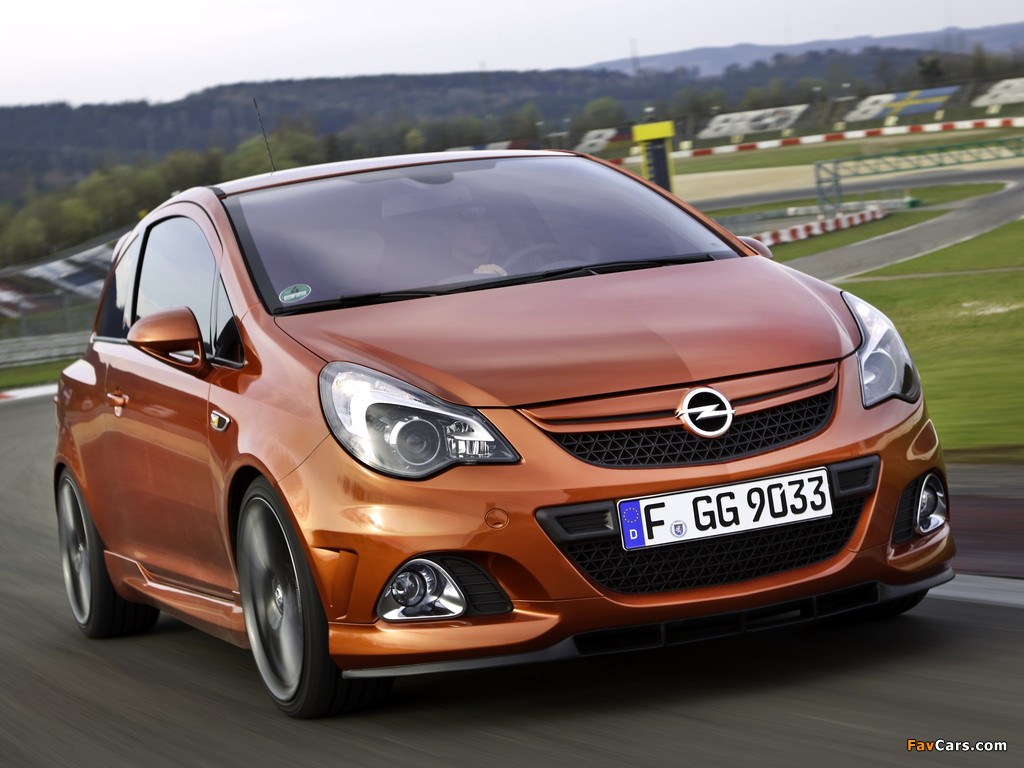 Opel Corsa OPC Nürburgring Edition (D) 2011 images (1024 x 768)