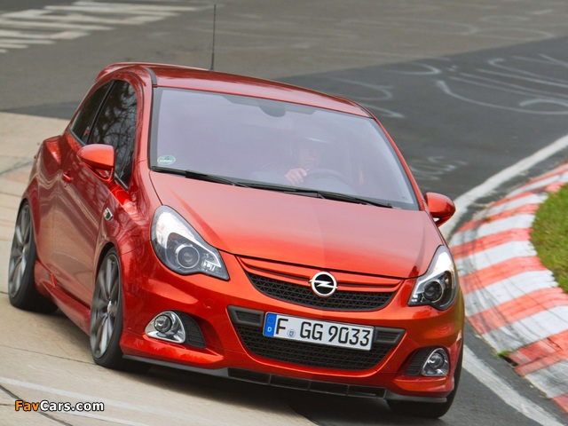Opel Corsa OPC Nürburgring Edition (D) 2011 photos (640 x 480)