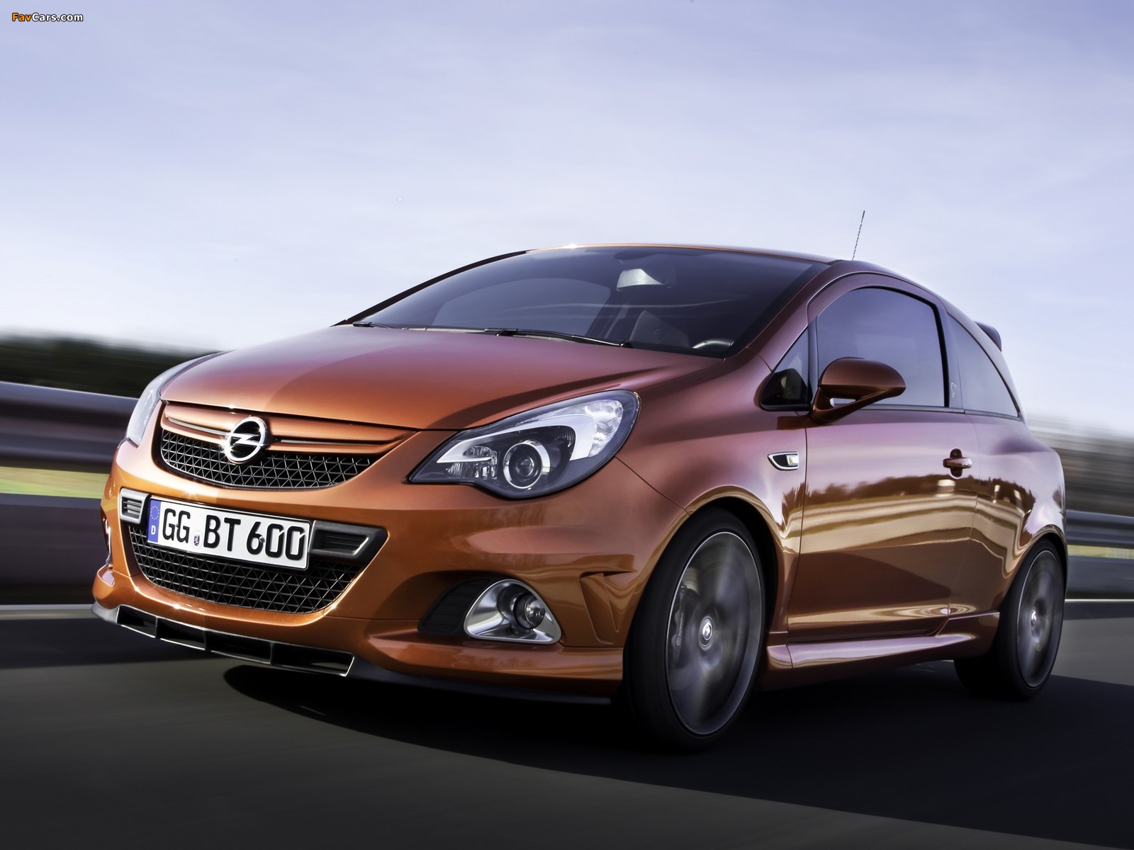 Opel Corsa OPC Nürburgring Edition (D) 2011 wallpapers (1600 x 1200)