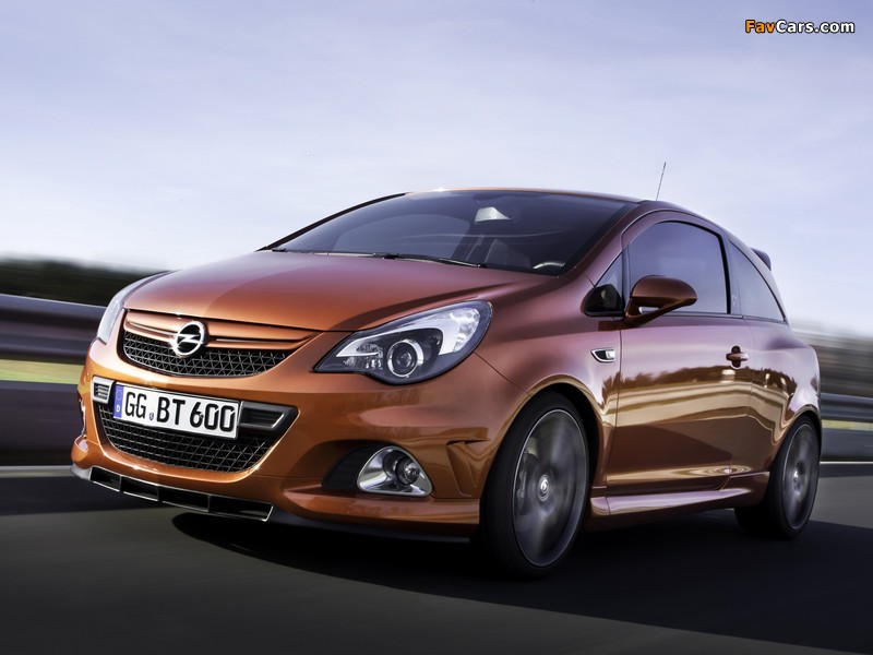 Opel Corsa OPC Nürburgring Edition (D) 2011 wallpapers (800 x 600)