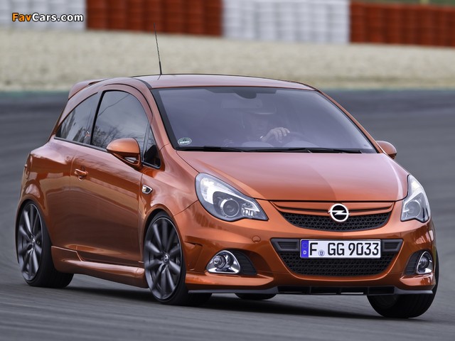 Opel Corsa OPC Nürburgring Edition (D) 2011 wallpapers (640 x 480)