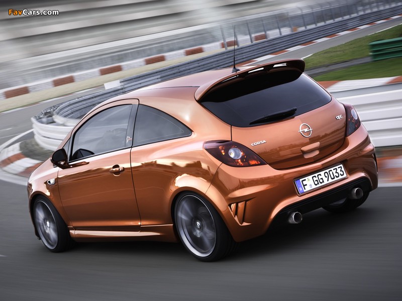 Opel Corsa OPC Nürburgring Edition (D) 2011 wallpapers (800 x 600)