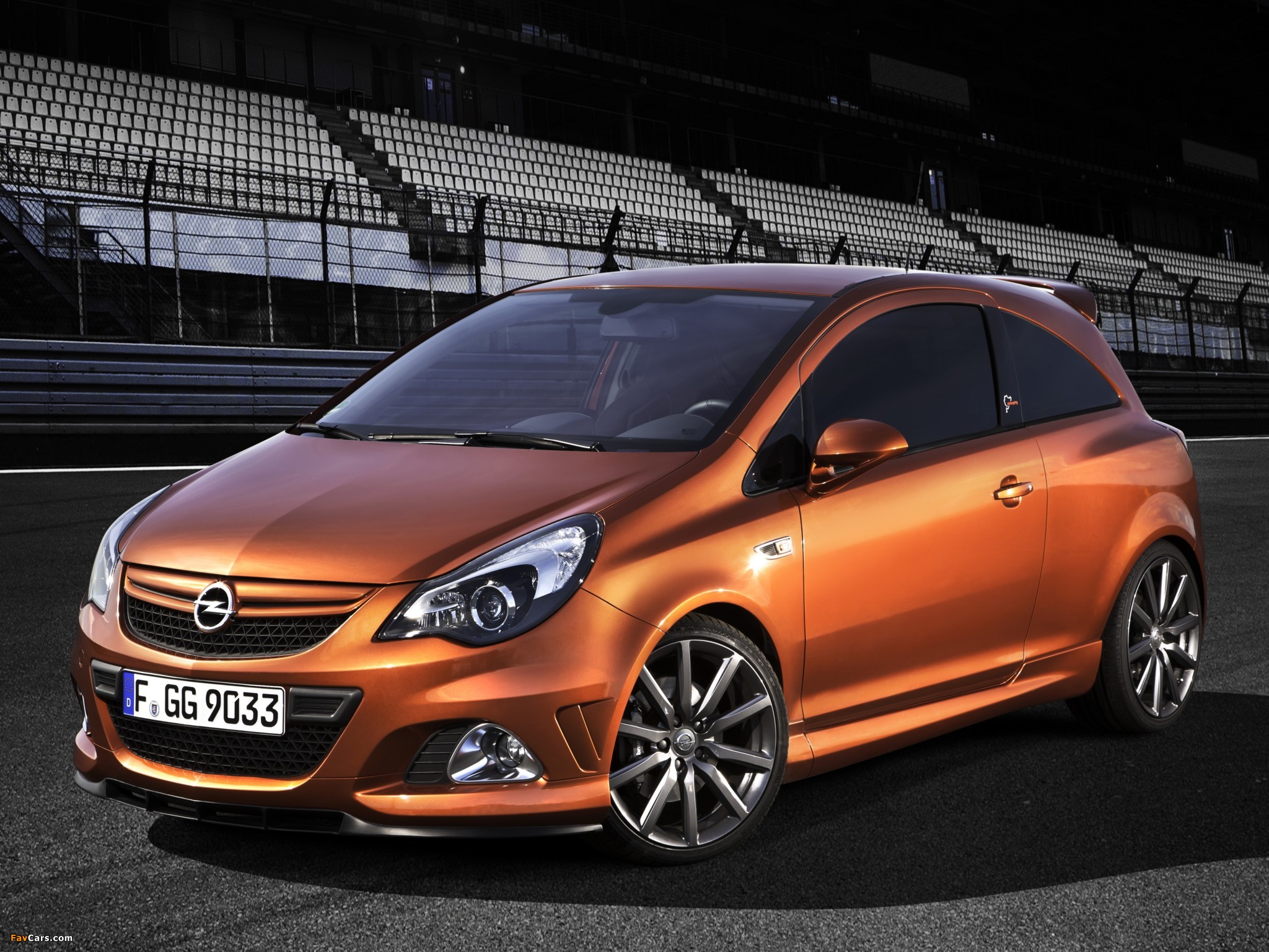 Opel Corsa OPC Nürburgring Edition (D) 2011 wallpapers (2048 x 1536)