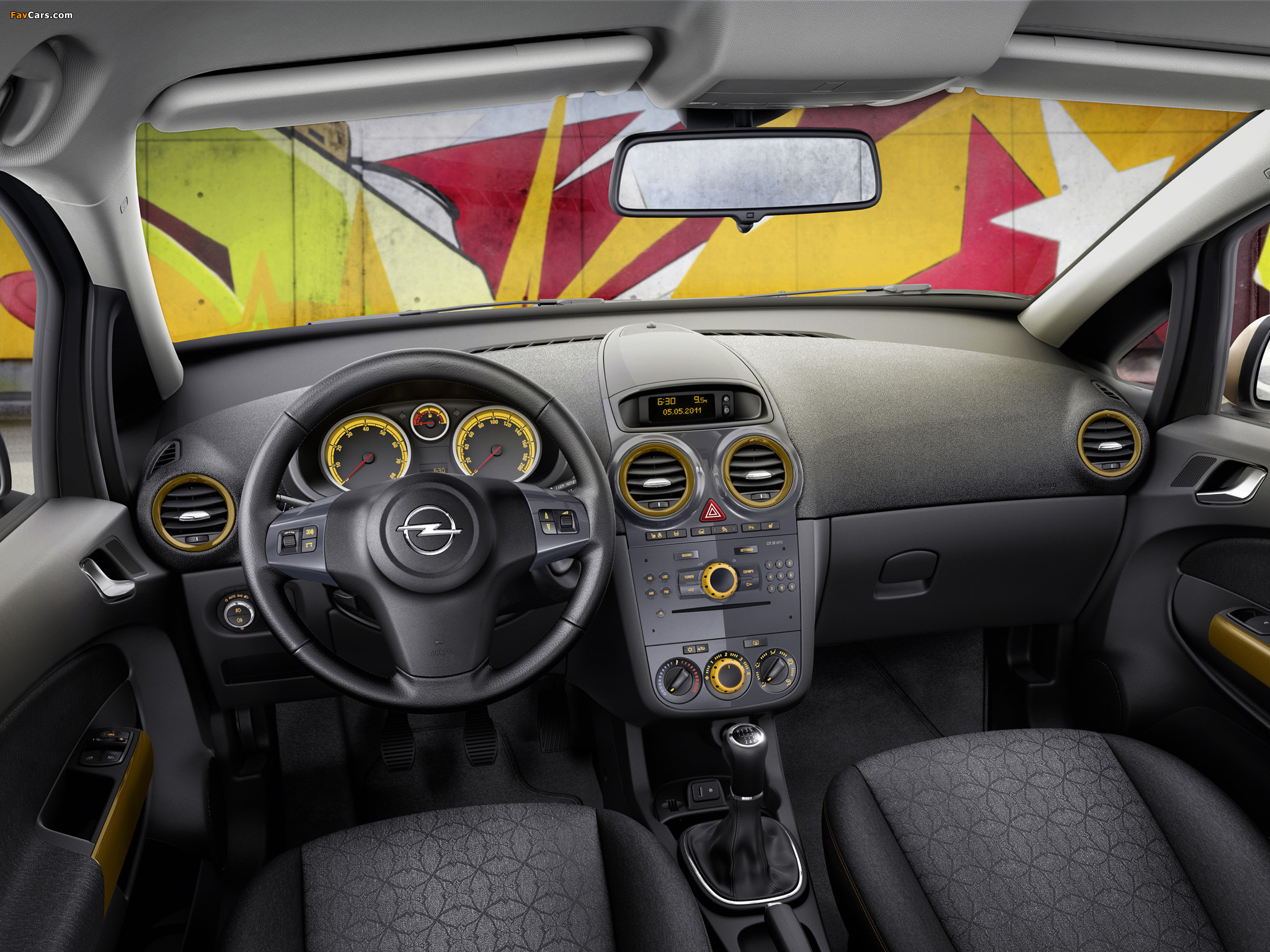 Opel Corsa Kaleidoscope Edition 5-door (D) 2012 wallpapers (2048 x 1536)
