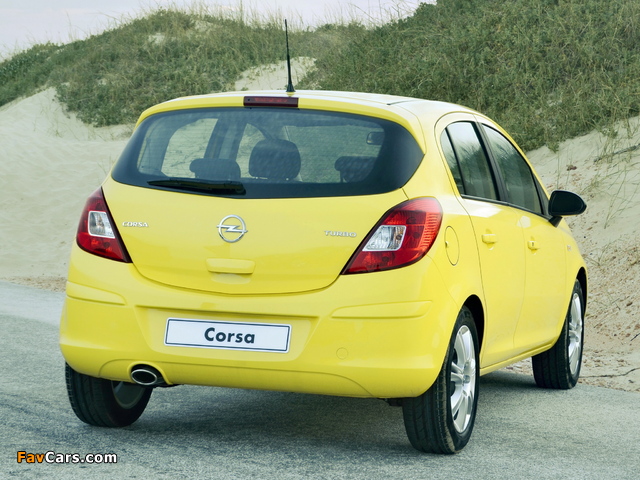Opel Corsa Turbo 5-door ZA-spec (D) 2013 images (640 x 480)