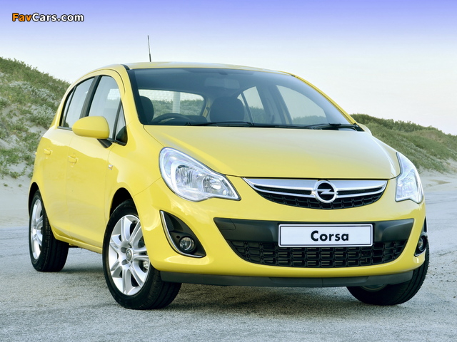 Opel Corsa Turbo 5-door ZA-spec (D) 2013 photos (640 x 480)