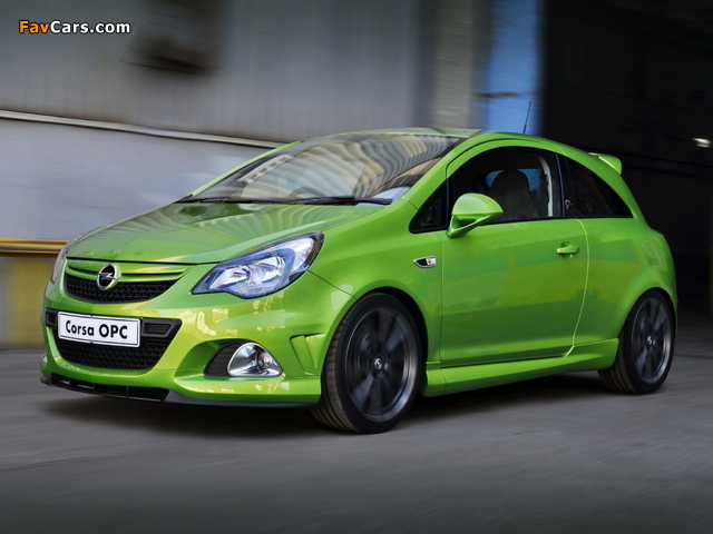 Opel Corsa OPC Nürburgring Edition ZA-spec (D) 2013 pictures (640 x 480)