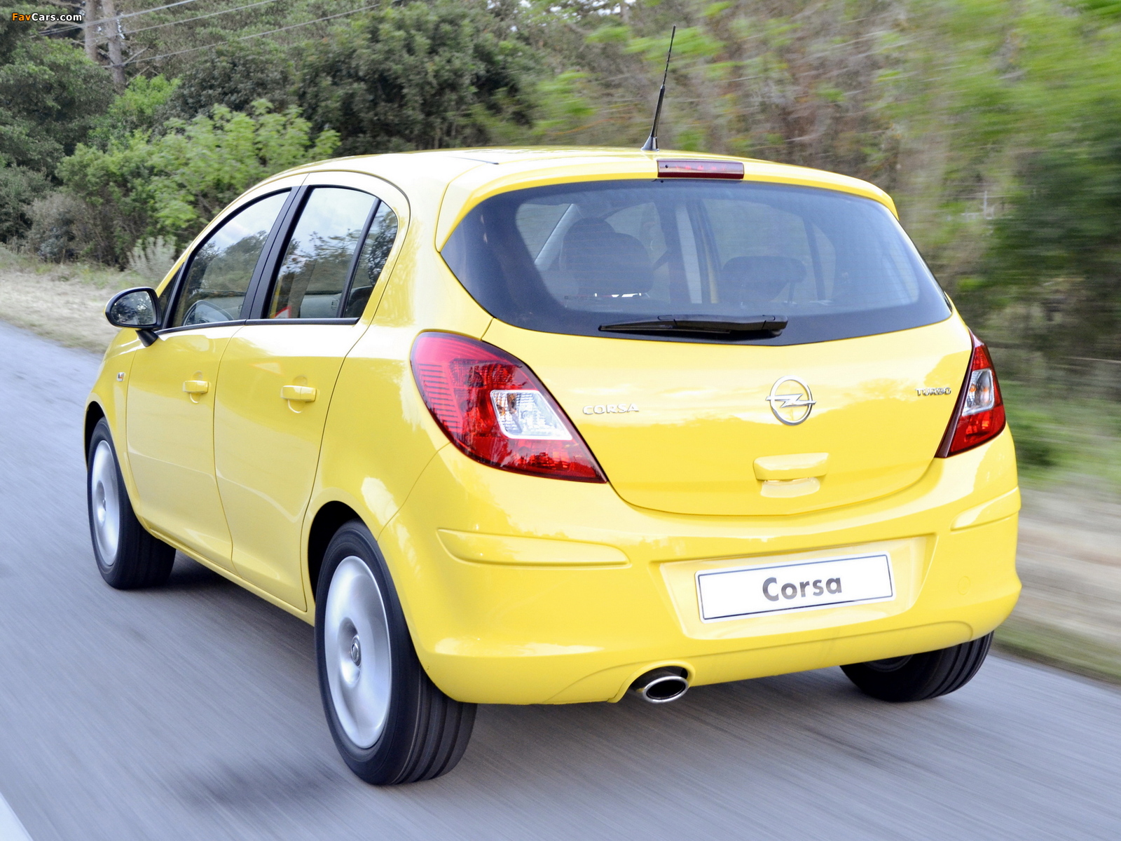 Opel Corsa Turbo 5-door ZA-spec (D) 2013 wallpapers (1600 x 1200)