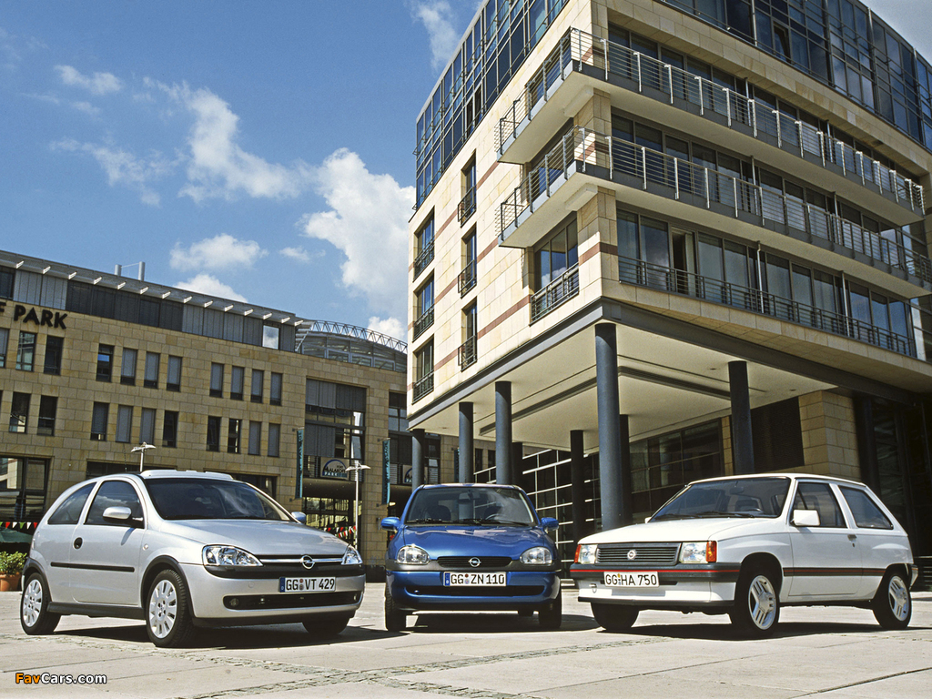 Opel Corsa photos (1024 x 768)