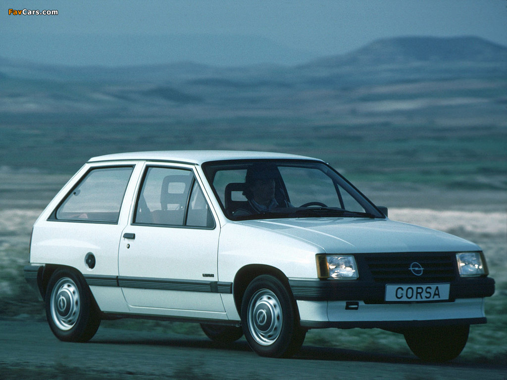 Photos of Opel Corsa 3-door (A) 1982–90 (1024 x 768)