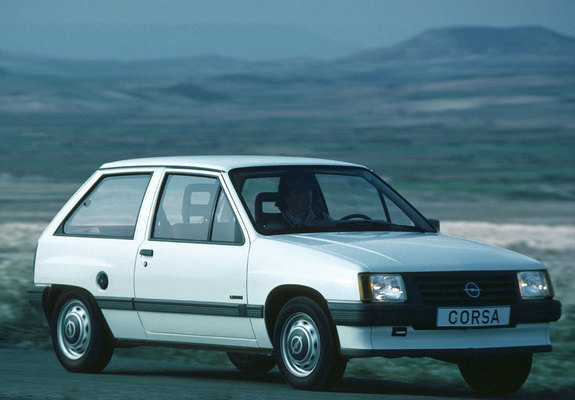 Photos of Opel Corsa 3-door (A) 1982–90