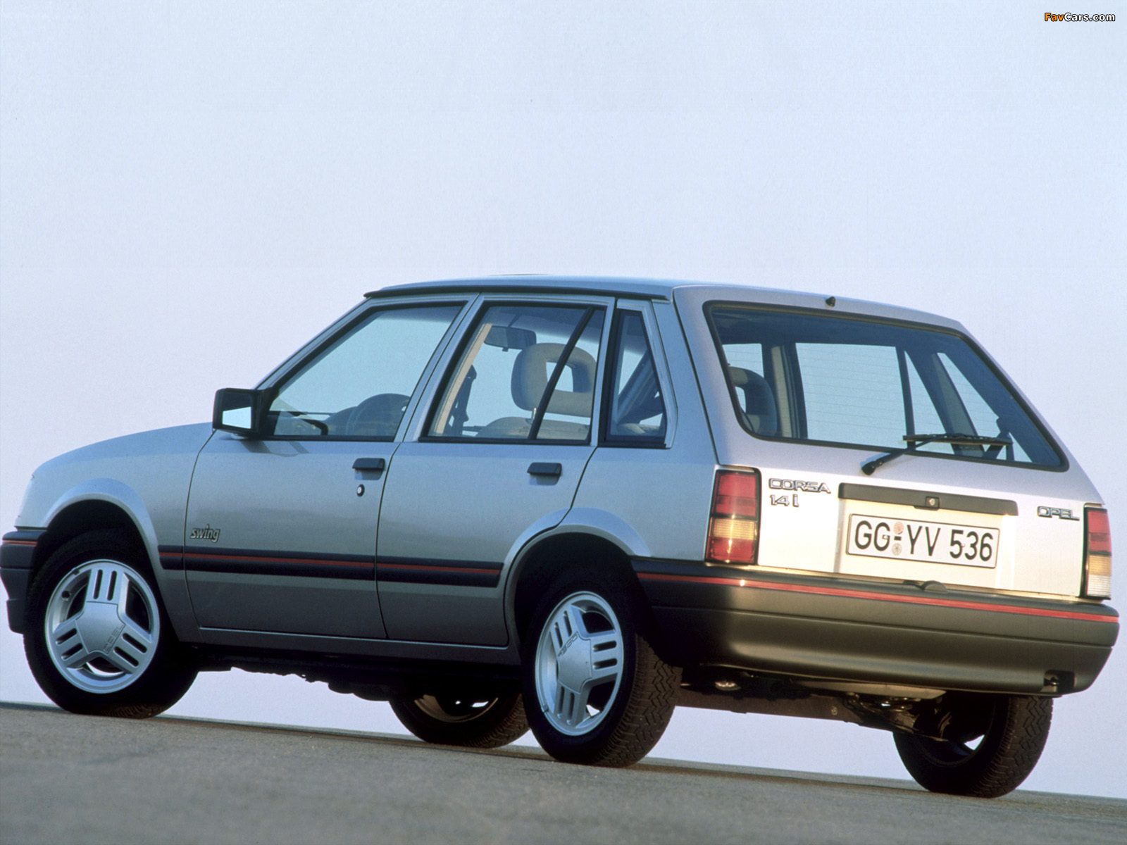 Photos of Opel Corsa 5-door (A) 1990–93 (1600 x 1200)