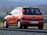 Photos of Opel Corsa 3-door (C) 2000–03