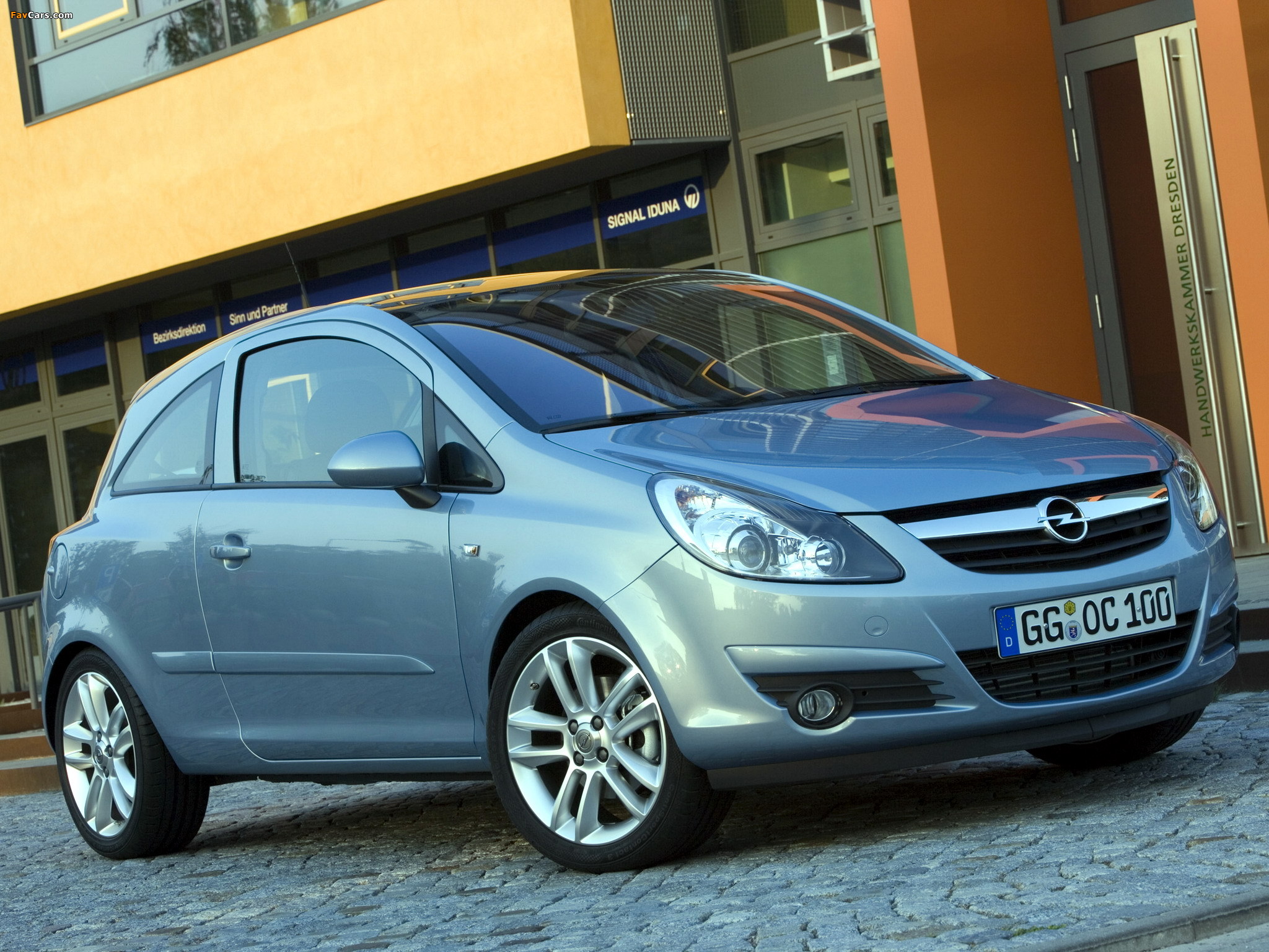 Photos of Opel Corsa 3-door (D) 2006–09 (2048 x 1536)