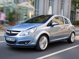 Photos of Opel Corsa 3-door (D) 2006–09