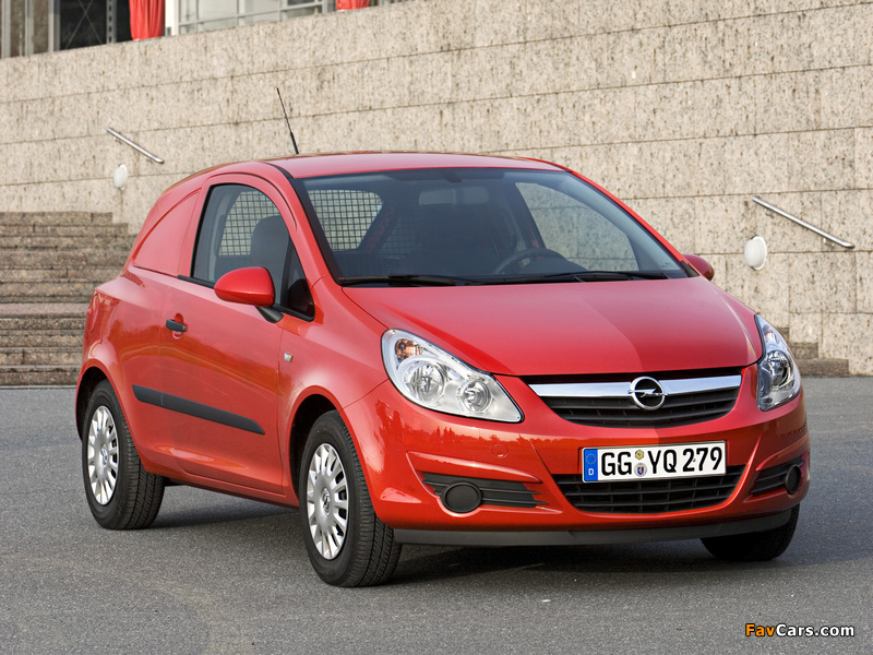 Photos of Opel Corsavan (D) 2007 (800 x 600)