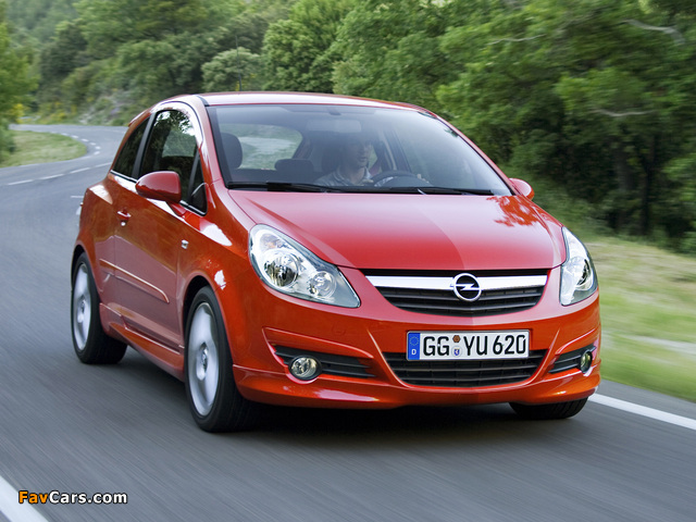 Photos of Opel Corsa GSi (D) 2008–10 (640 x 480)
