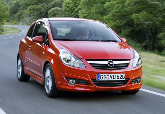 Photos of Opel Corsa GSi (D) 2008–10