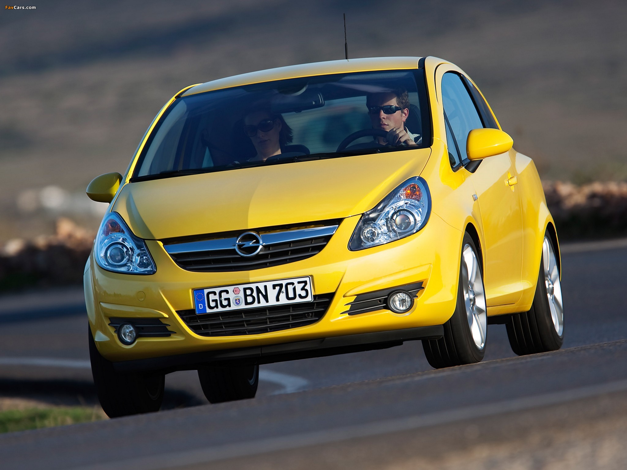 Photos of Opel Corsa 3-door (D) 2009–10 (2048 x 1536)