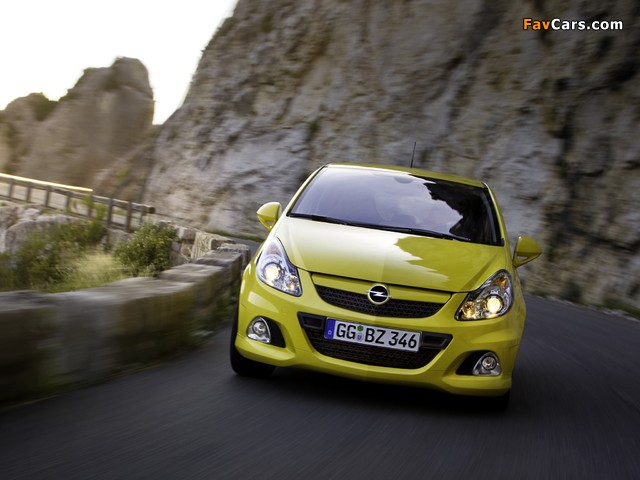 Photos of Opel Corsa OPC (D) 2010 (640 x 480)