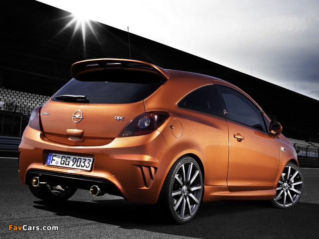 Photos of Opel Corsa OPC Nürburgring Edition (D) 2011 (640 x 480)