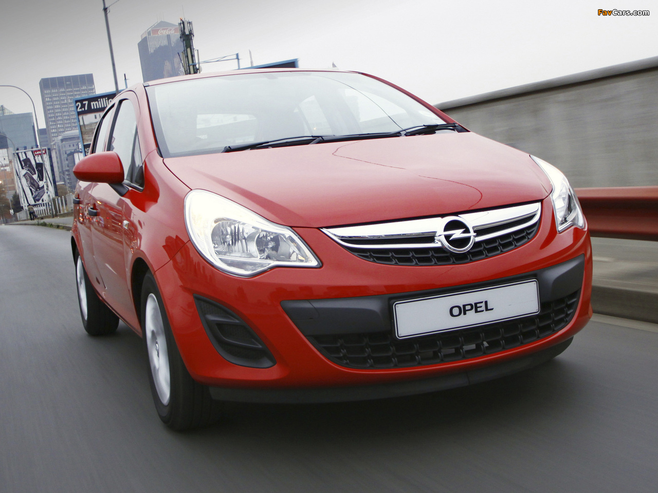 Photos of Opel Corsa 5-door ZA-spec (D) 2011 (1280 x 960)