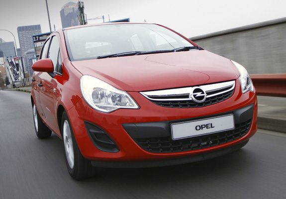 Photos of Opel Corsa 5-door ZA-spec (D) 2011