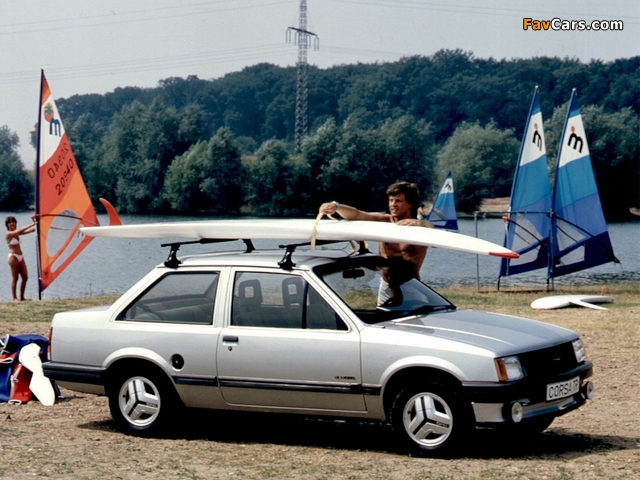 Pictures of Opel Corsa TR 2-door (A) 1983–85 (640 x 480)