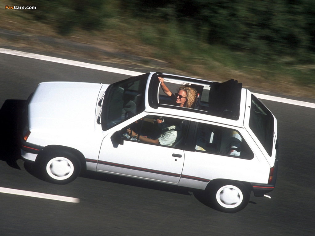 Pictures of Opel Corsa Steffi Graf Special (A) 1986–89 (1024 x 768)