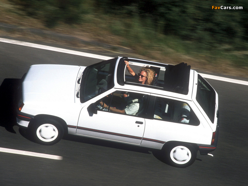 Pictures of Opel Corsa Steffi Graf Special (A) 1986–89 (800 x 600)