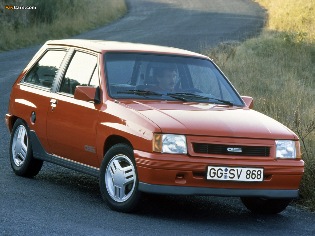 Pictures of Opel Corsa GSi (A) 1988–90 (1024 x 768)