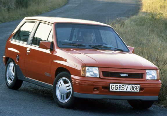 Pictures of Opel Corsa GSi (A) 1988–90