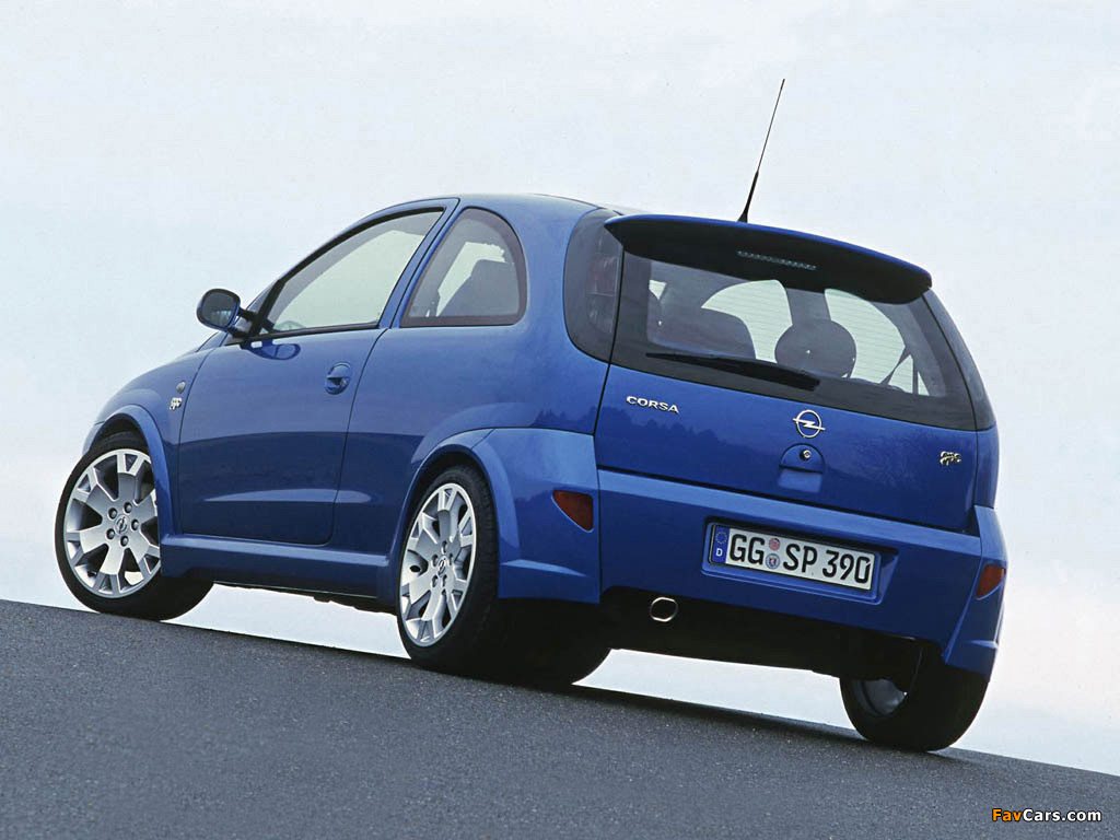 Pictures of Opel Corsa OPC (C) 2002–03 (1024 x 768)