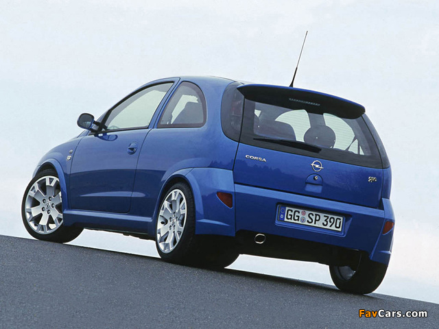 Pictures of Opel Corsa OPC (C) 2002–03 (640 x 480)