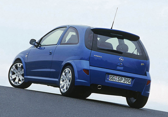 Pictures of Opel Corsa OPC (C) 2002–03