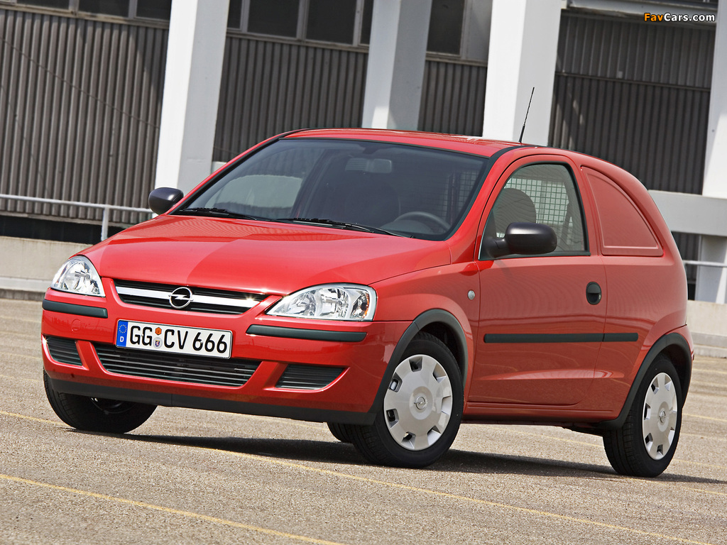 Pictures of Opel Corsavan () 2003–07 (1024 x 768)