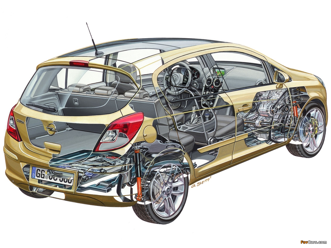 Pictures of Opel Corsa 5-door (D) 2006–09 (1280 x 960)