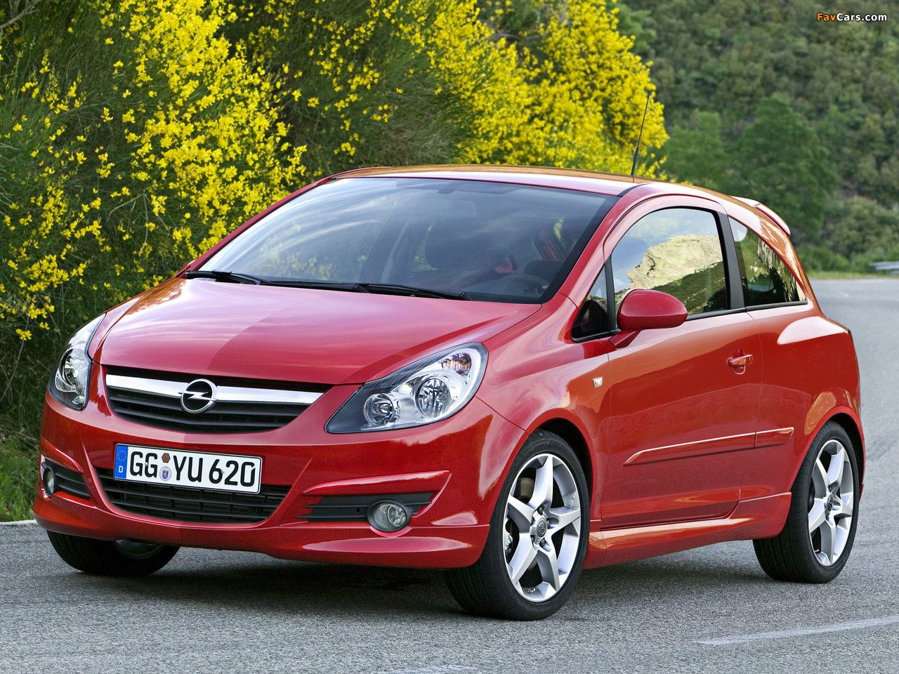Pictures of Opel Corsa GSi (D) 2008–10 (1280 x 960)