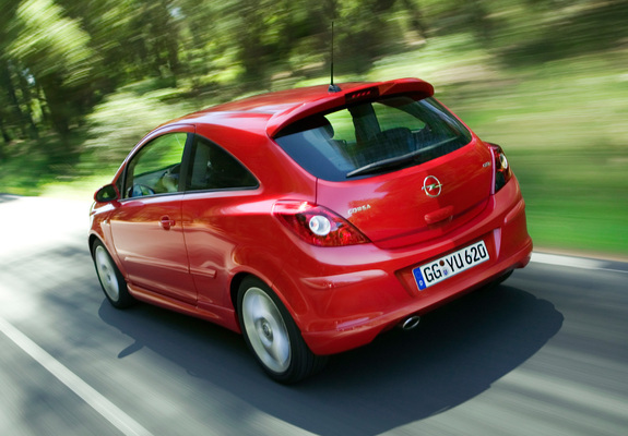 Pictures of Opel Corsa GSi (D) 2008–10