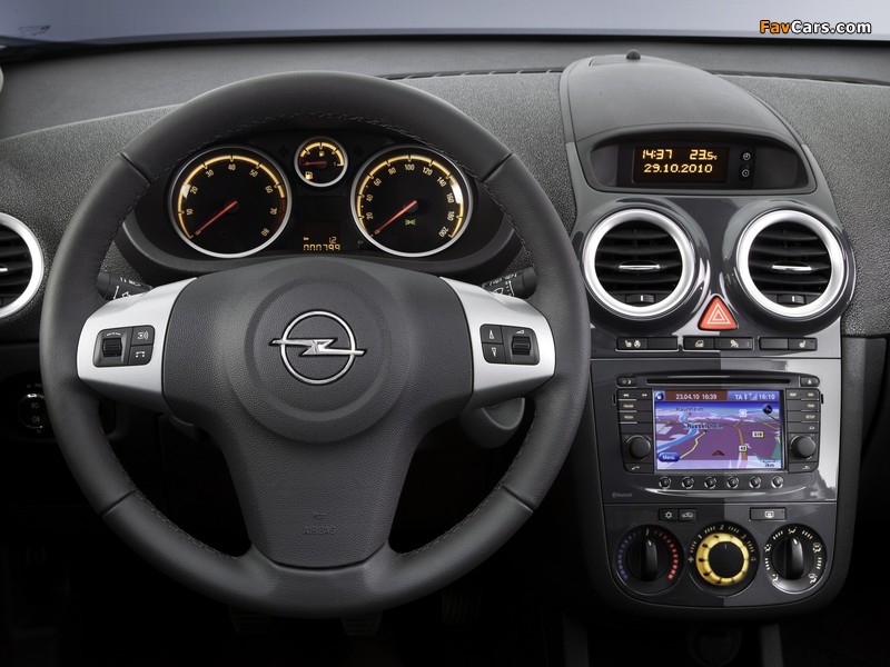 Pictures of Opel Corsa 3-door (D) 2010 (800 x 600)
