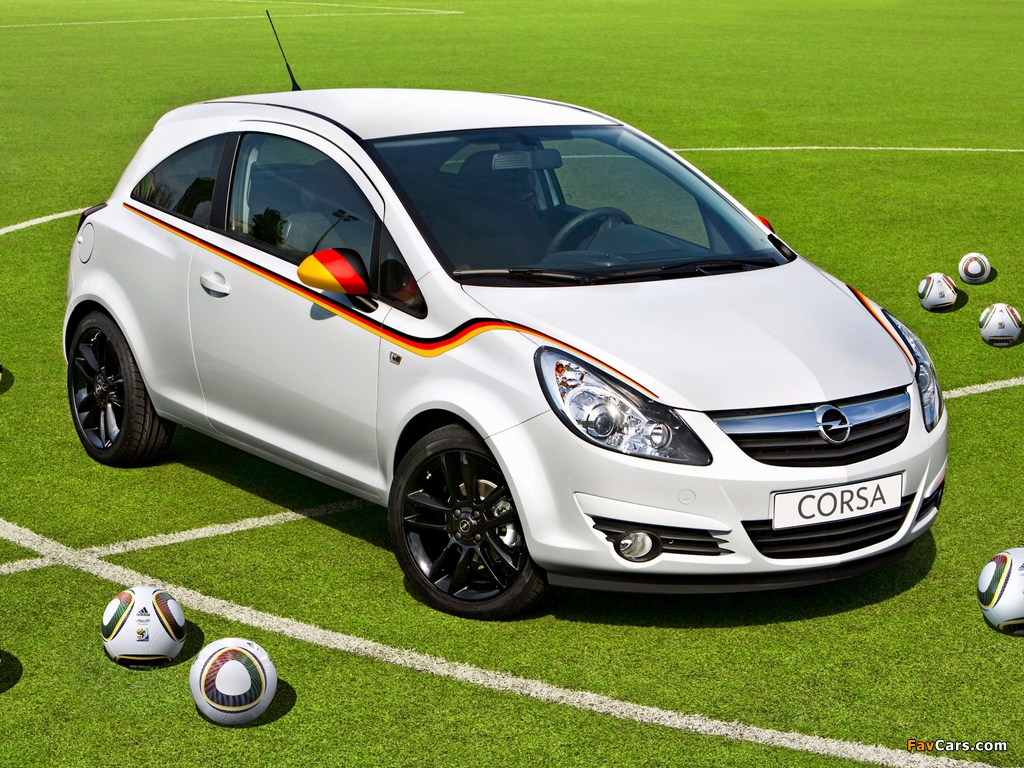 Pictures of Opel Corsa Football Championship Edition (D) 2010 (1024 x 768)
