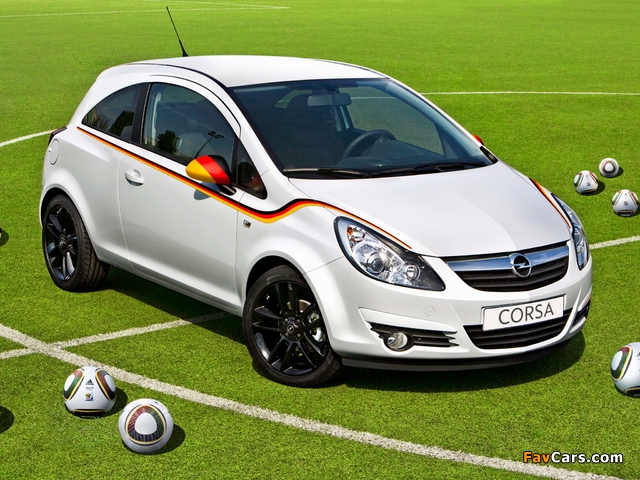 Pictures of Opel Corsa Football Championship Edition (D) 2010 (640 x 480)