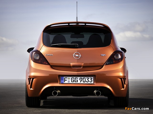 Pictures of Opel Corsa OPC Nürburgring Edition (D) 2011 (640 x 480)