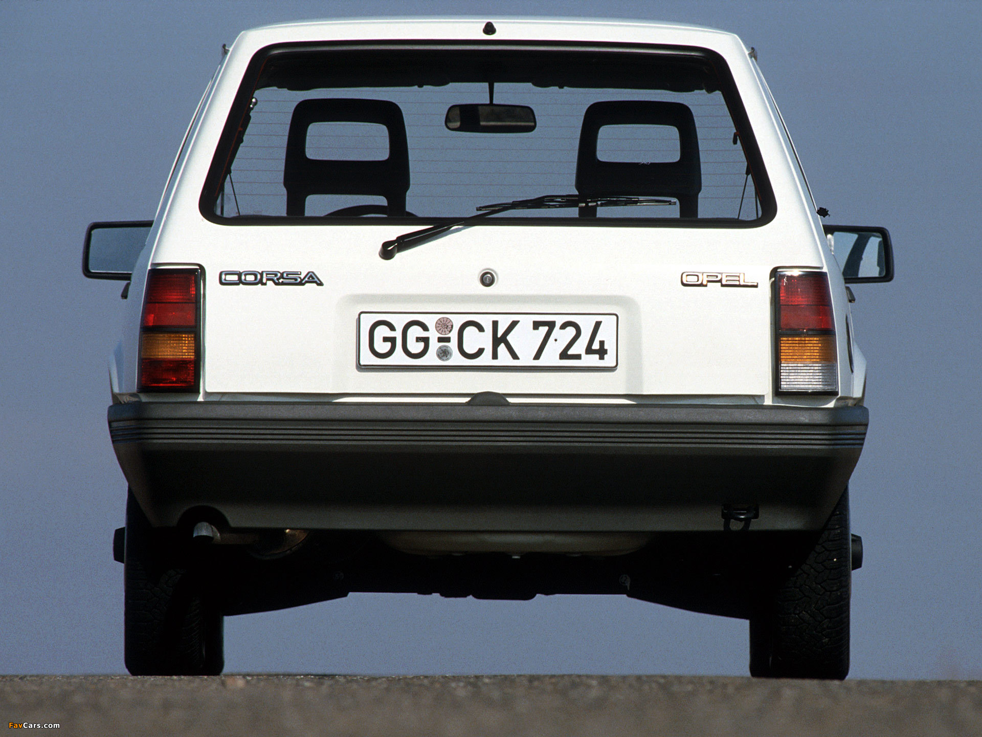 Opel Corsa 3-door (A) 1982–90 wallpapers (1920 x 1440)