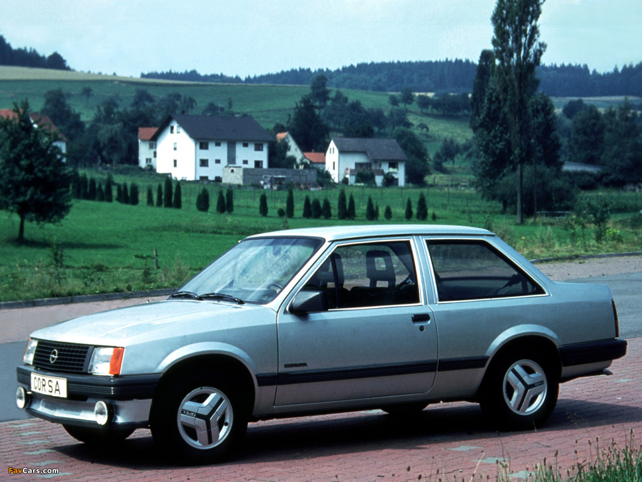 Opel Corsa TR 2-door (A) 1983–85 wallpapers (1280 x 960)